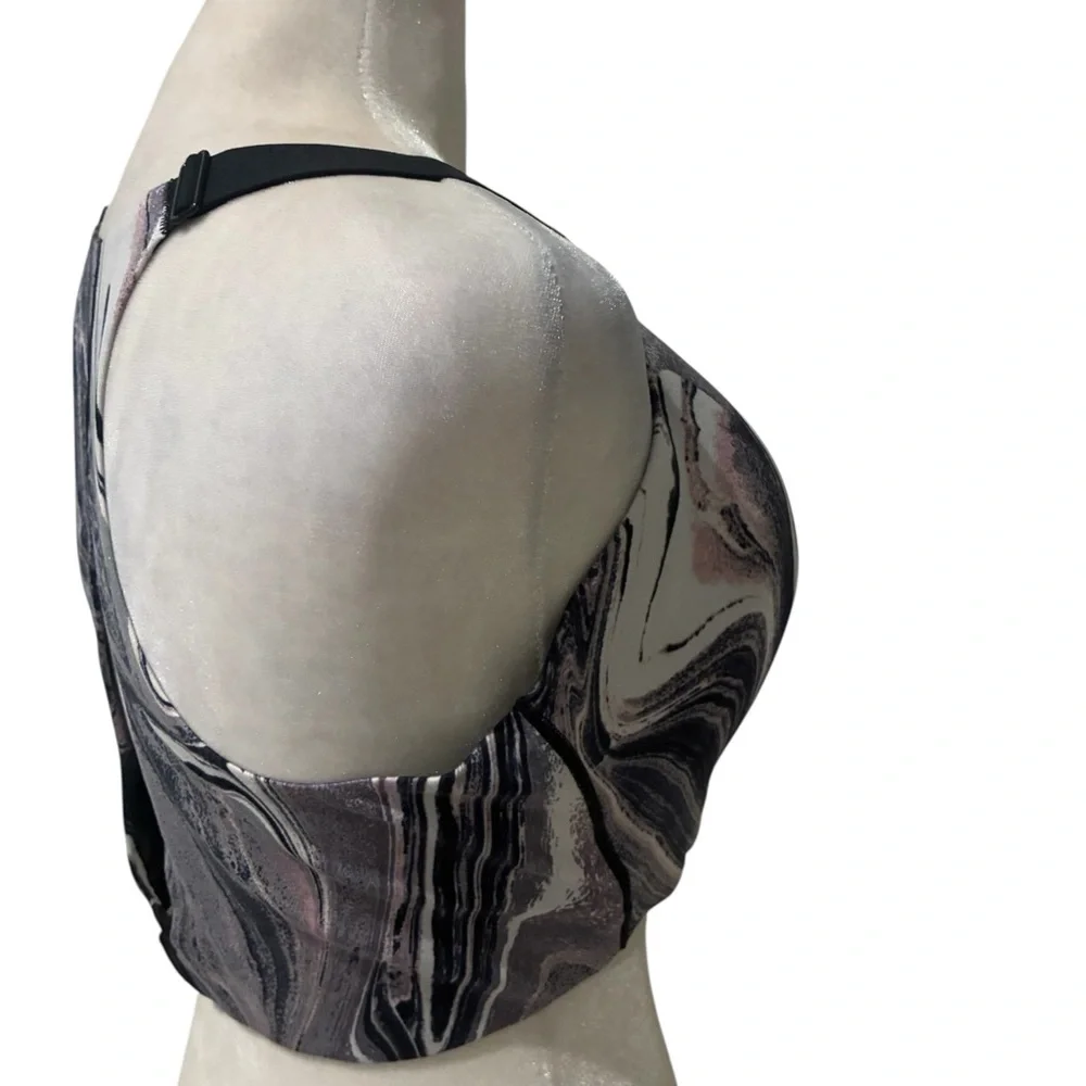 Victoria's Secret Incredible On Point Sports Bra Black Pink White BRAND NEW